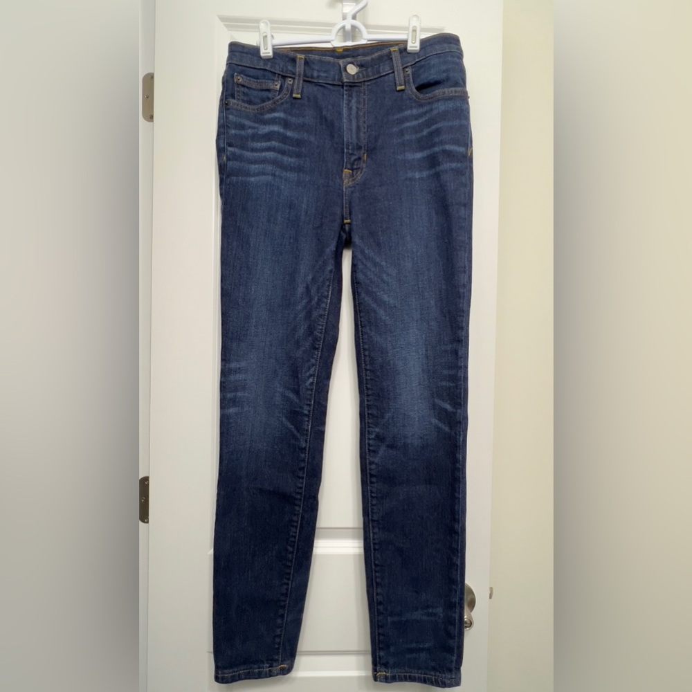 Frye Dark Blue Straight Leg Women's Jeans Size 28
